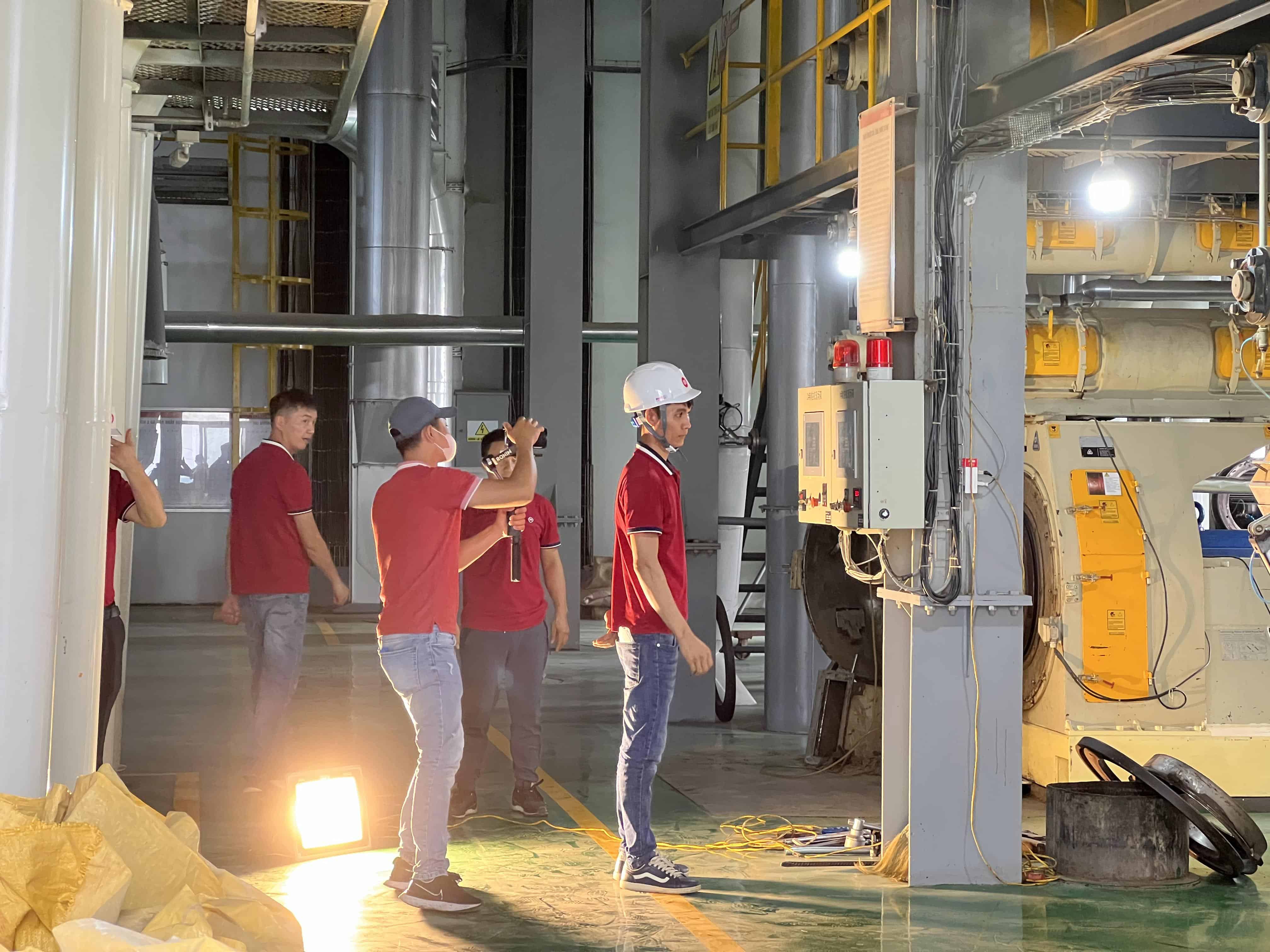 Ekip ProMedia sản xuất phim doanh nghiệp cho tập đoàn Dabaco