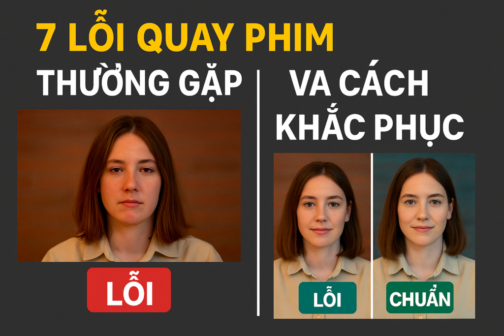 Lỗi khi quay phim