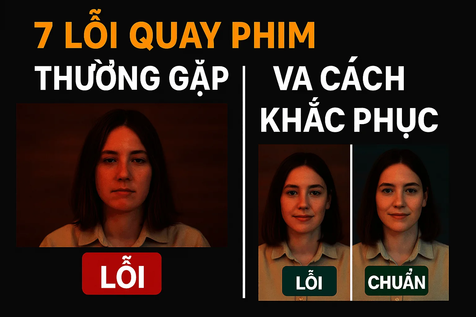 Lỗi khi quay phim