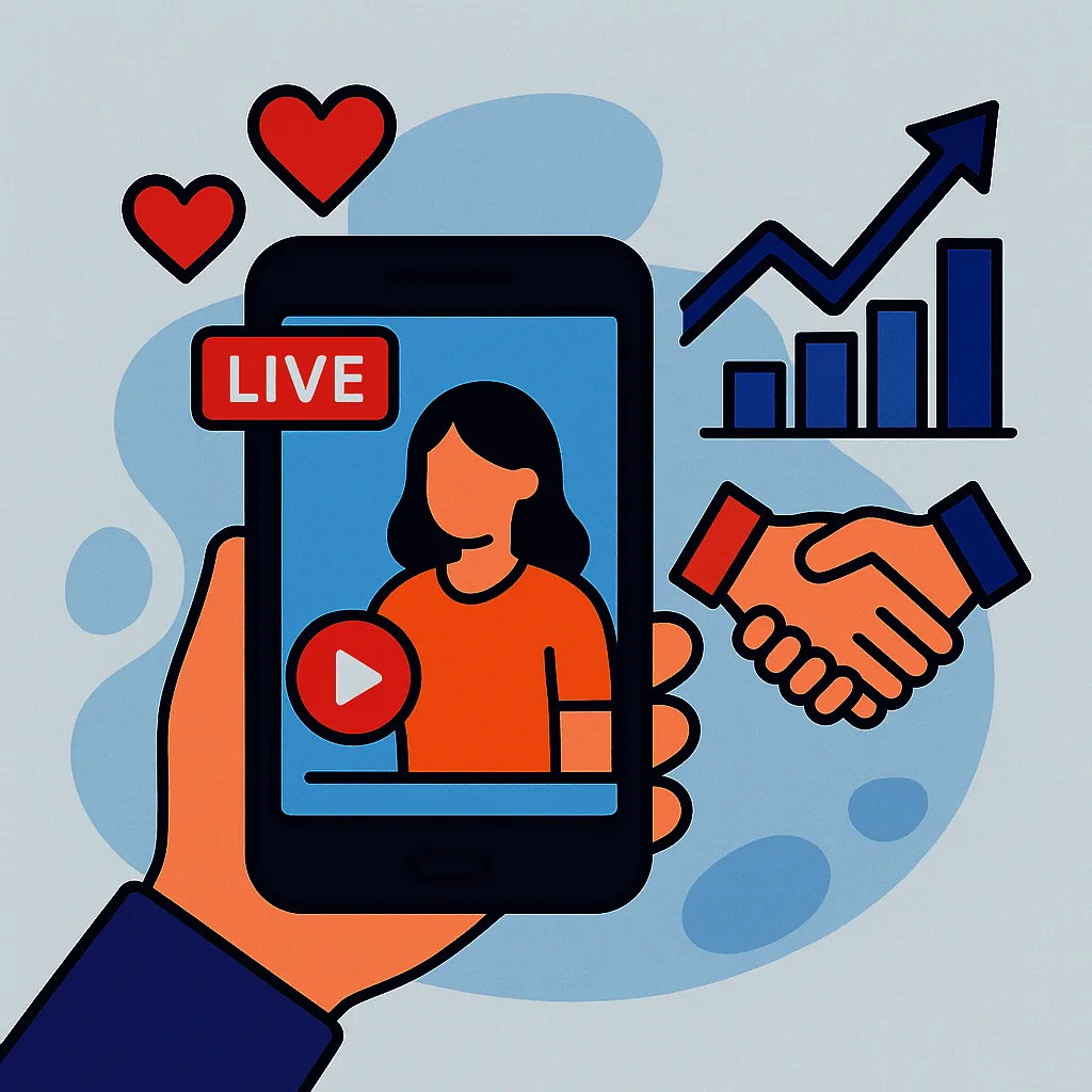 Livestream giúp tăng độ tin cậy và chốt sale ra sao?