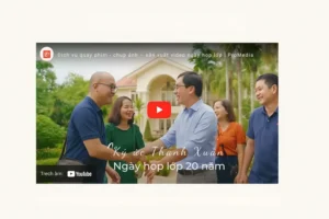 chụp ảnh ngày họp lớp 20 năm