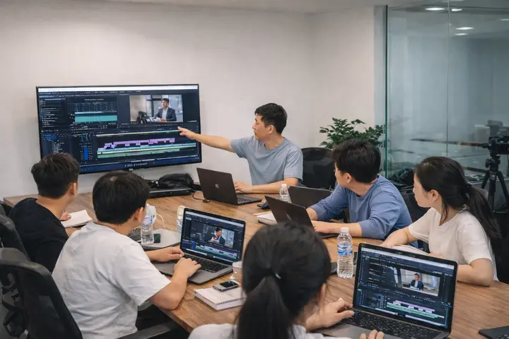 ProMedia đào tạo dựng phim