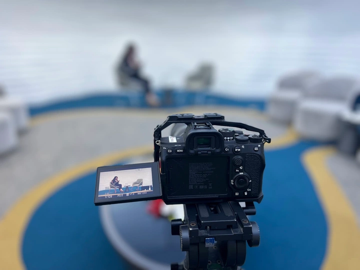 Setup multi-cam phỏng vấn lãnh đạo doanh nghiệp