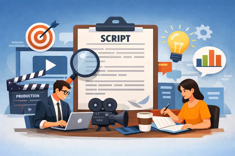 Minh họa viết kịch bản doanh nghiệp