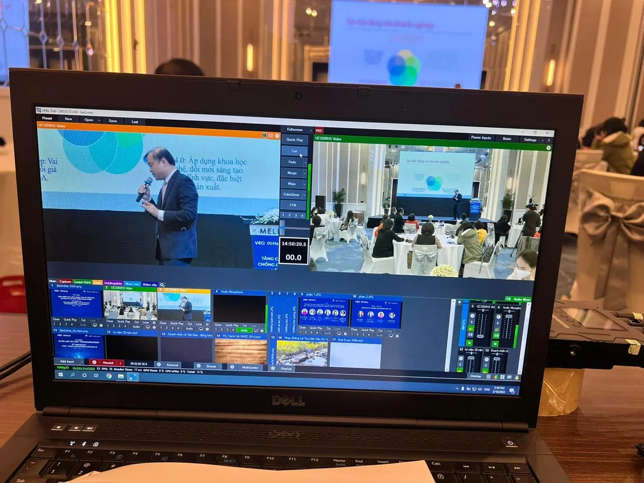 Hình ảnh hậu trường dự án Quay phim — Ảnh hậu trường ekip quay phim promedia