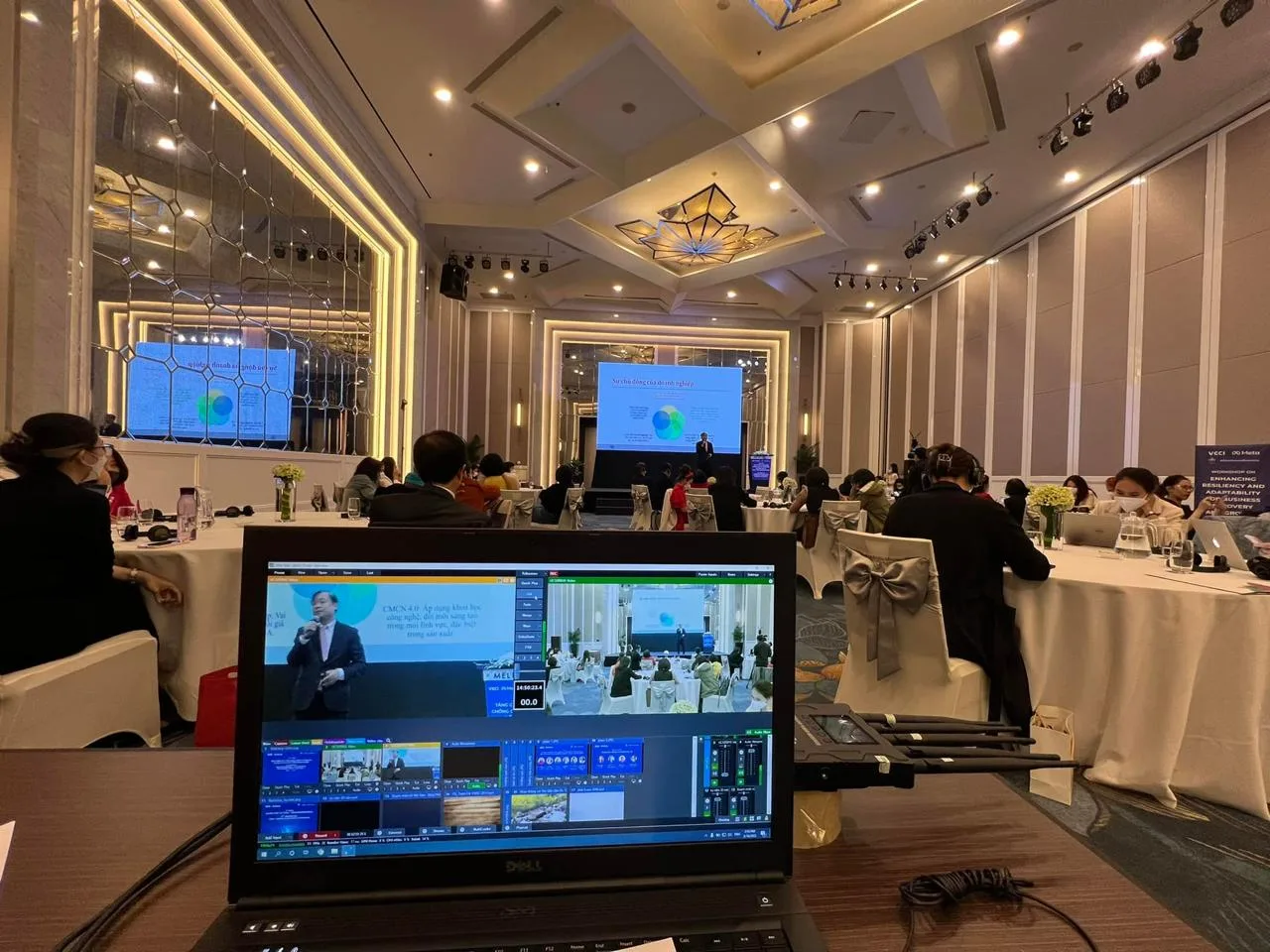 Hình ảnh hậu trường dự án Quay phim — Ảnh hậu trường ekip quay phim promedia