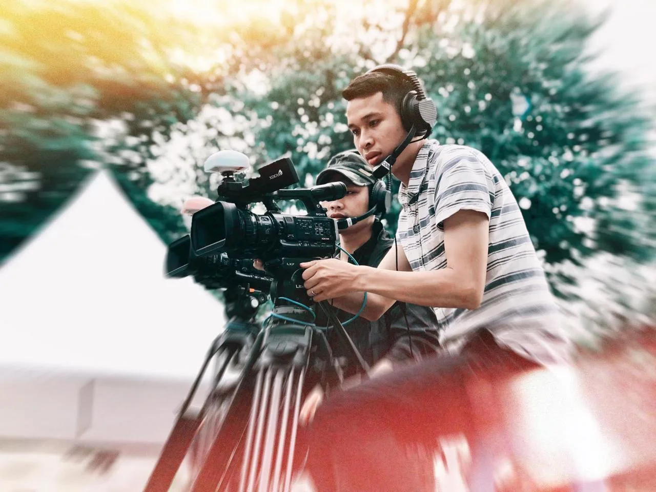 Hình ảnh hậu trường dự án Quay phim — Ekip promedia quay phim, chụp ảnh